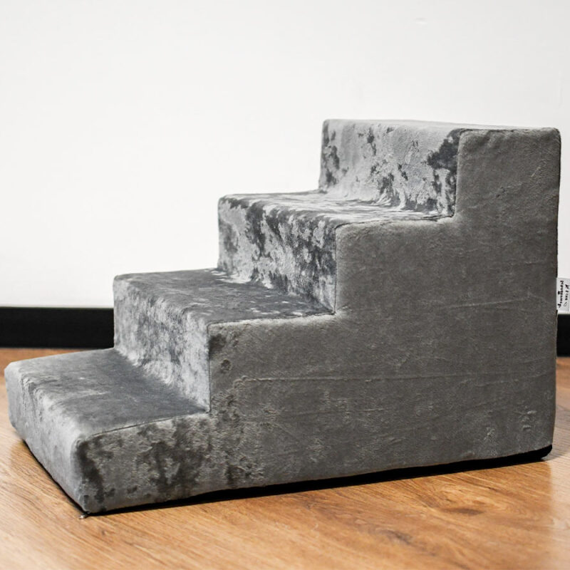 schodki-dla-psa-i-kota-classic-4-stopnie-ciemnoszare-2 schodki-dla-psa-i-kota-classic-4-stopnie-ciemnoszare-2