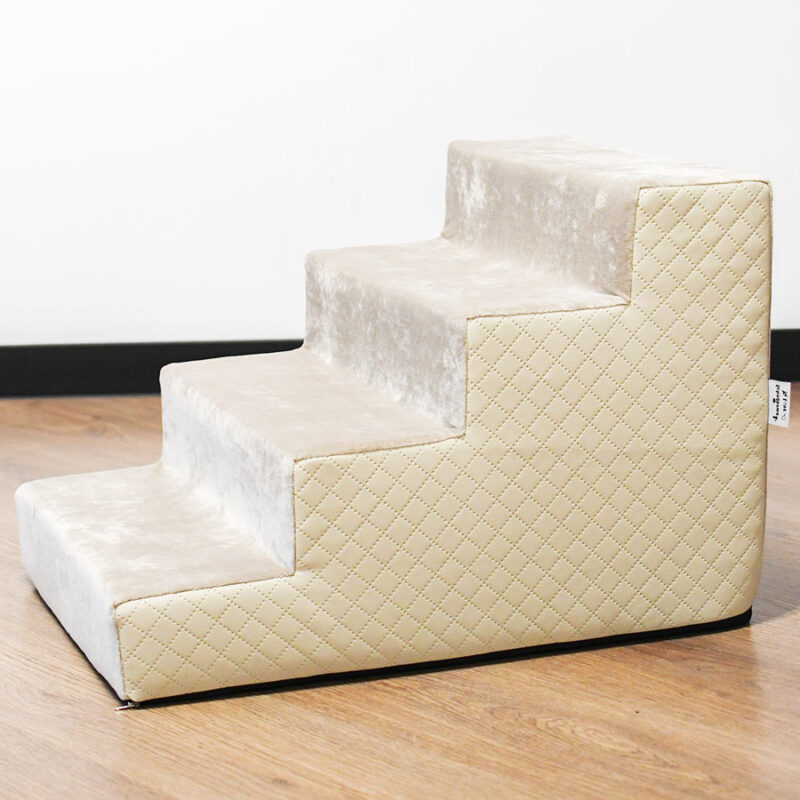 schodki-dla-psa-i-kota-glamour-4-stopnie-bezowe-1 schodki-dla-psa-i-kota-glamour-4-stopnie-bezowe-1