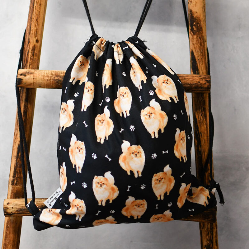 Worek plecak z nadrukiem Pomeranian Worek plecak z nadrukiem Pomeranian